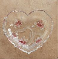 Ozdobny talerz deserowy.