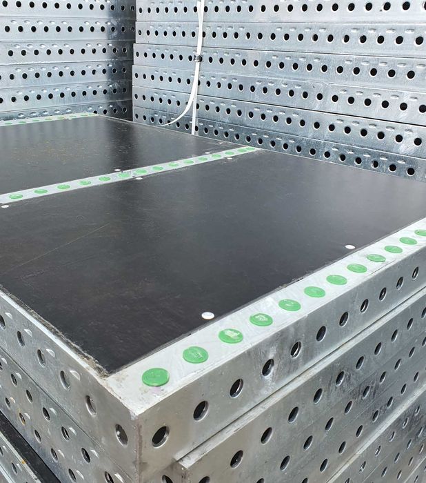 Szalunki ścienne, Bautekk, Zestaw 48m2 Płyty łączniki nakrętki