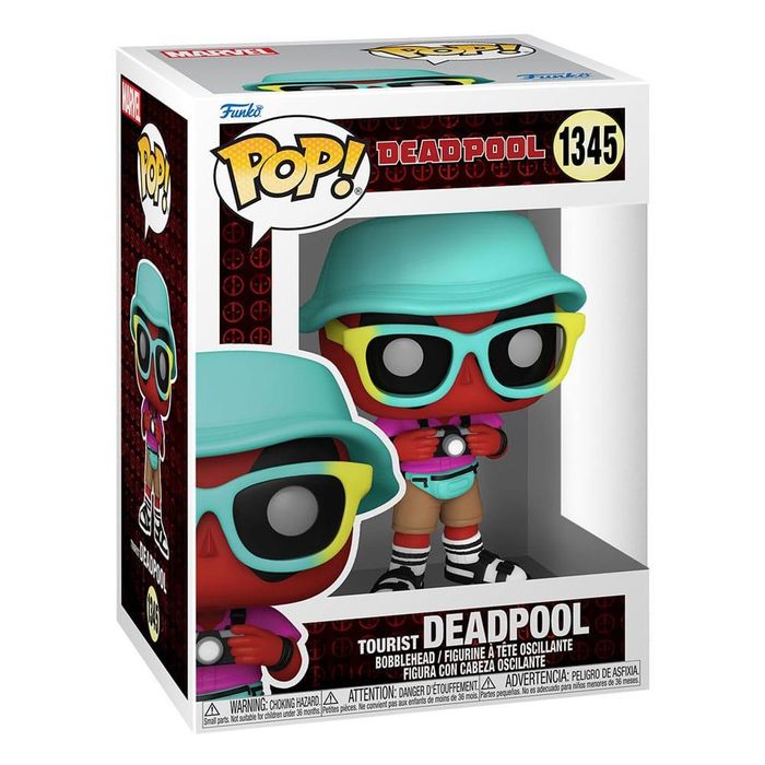 Figurka Marvel Deadpool Tourist 1345 Funko Pop. Nowy Produkt