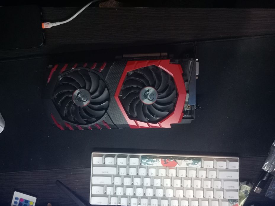 відеокарта Amd Radeon Rx 580 msi gaming X+ 8gb
