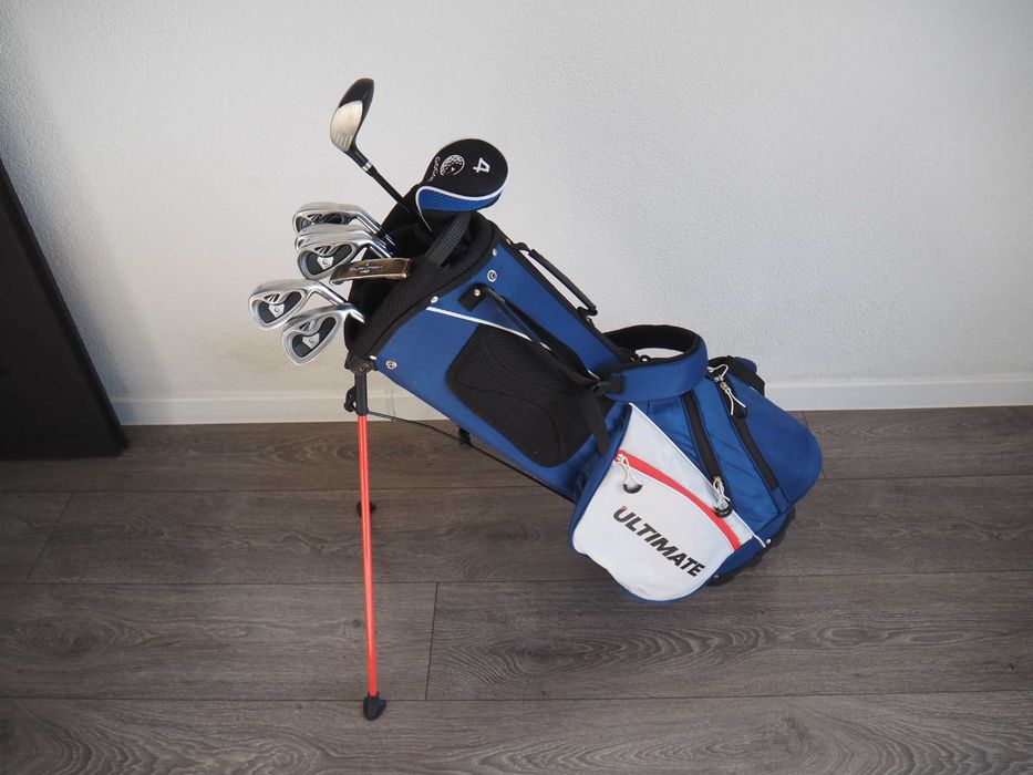 Kije do golfa Kompletny Zestaw Golfowy GoGolf + Putter Murvagh 34 Cale + Lekka Torba Ultimate | Idealny Start