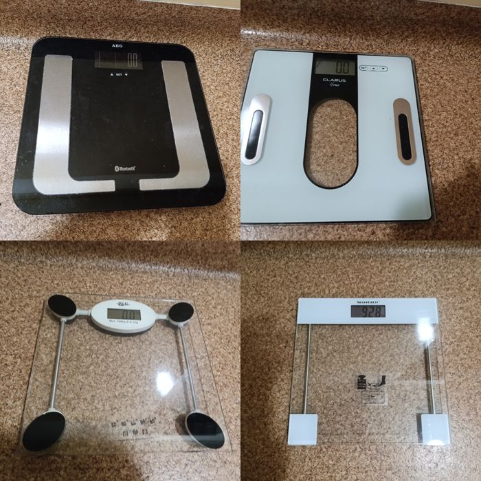 Wagi łazienkowe x 4 Tanio CAŁOŚĆ