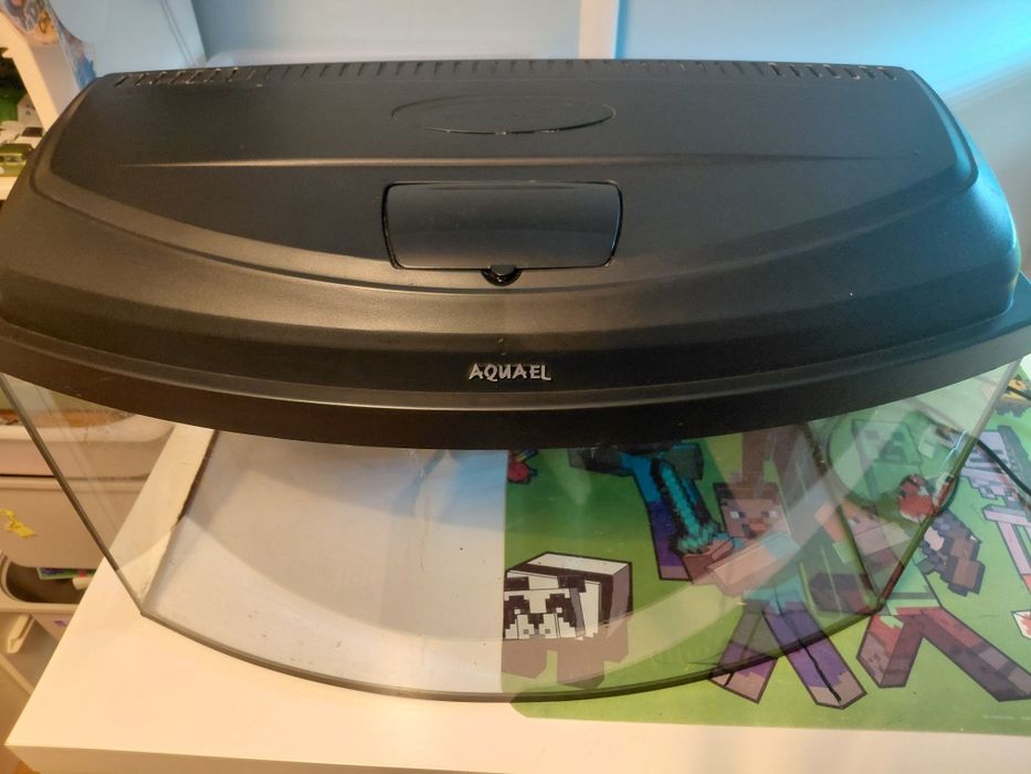 Akwarium AQUAEL 45l z pokrywą  I oświetlenie led