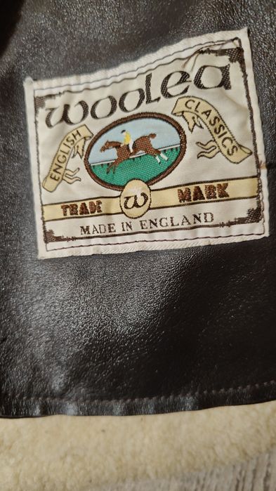 Kurtka bomber b3 sheepskin Woolea unikat