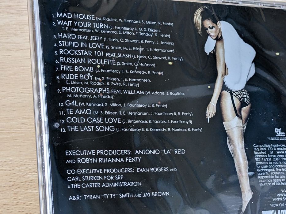 Rihanna - Rated R (лицензия для EU) В наличии