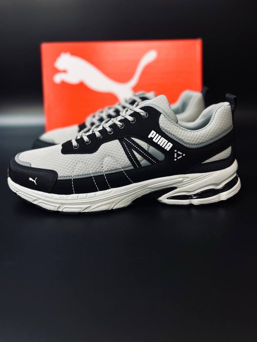 Великі розміри 40-50 чоловічі кросівки пума сірі/кросовки великі puma