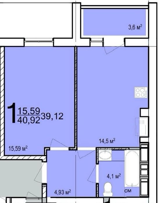 ЖК Птичка Продам 1 ком квартиру по ул.Барабашова 14 Заселён.L