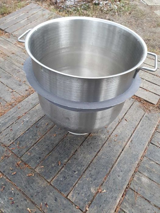 Dzierza nierdzewna do mix planetarnego 54 cm wysokx 48 cm srednica