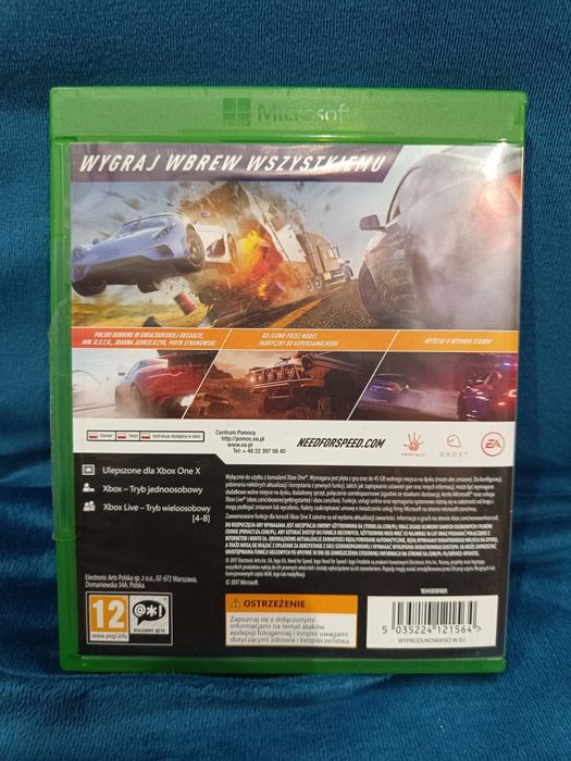 Xbox one GRA Need for Speed Payback pl