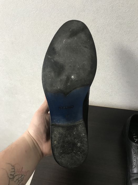 Шкіряні чоловічі туфлі Rylko