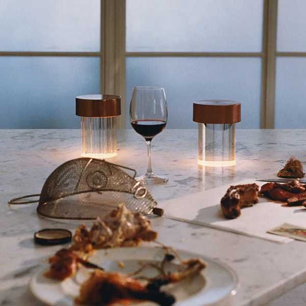 Candeeiro de mesa LAST ORDER CLEAR da Flos (Original e Novo)