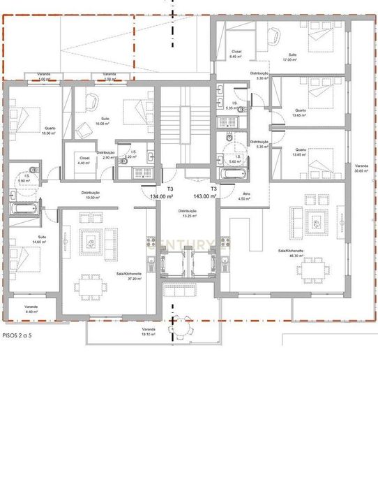 Apartamento T3 Novo em Início de Construção – Entroncamento | Junto à