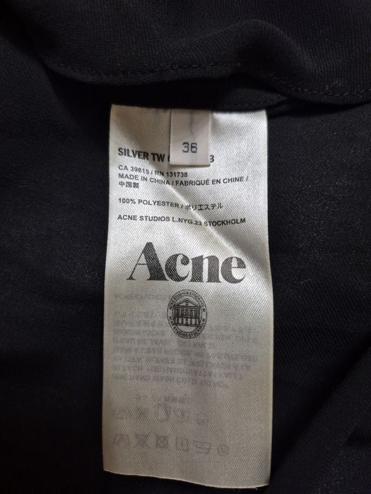 Acne studios original рубашка