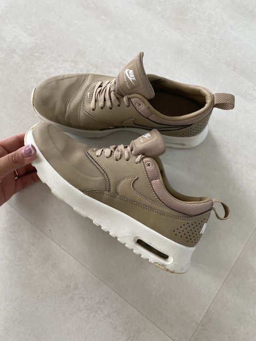 Buty nike aneakersy air max thea bezowe 37