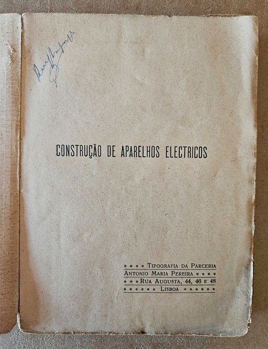 Livro antigo - Construção de Aparelhos Elétricos pelo Amador