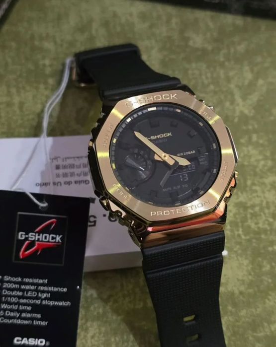 Мужские часы наручные Casio GM-2100G-1A9.