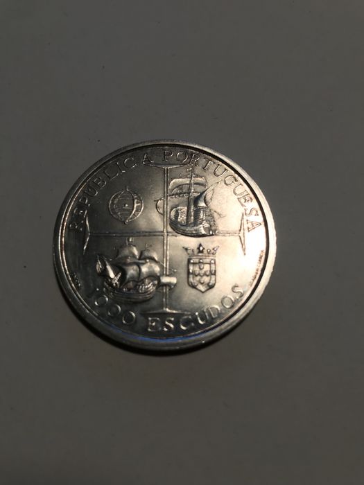 1 Moeda de Prata 1000 Escudos Dom Manuel I - 1998