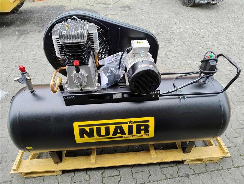 Sprężarka tłokowa Nuair NB7/7.5CT/500,5,5 KW,S016112