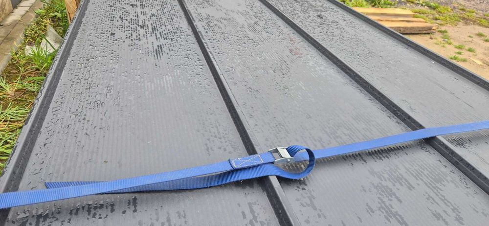 Trapezo-rąbek antracyt 7016 imitacja blachy na rąbek