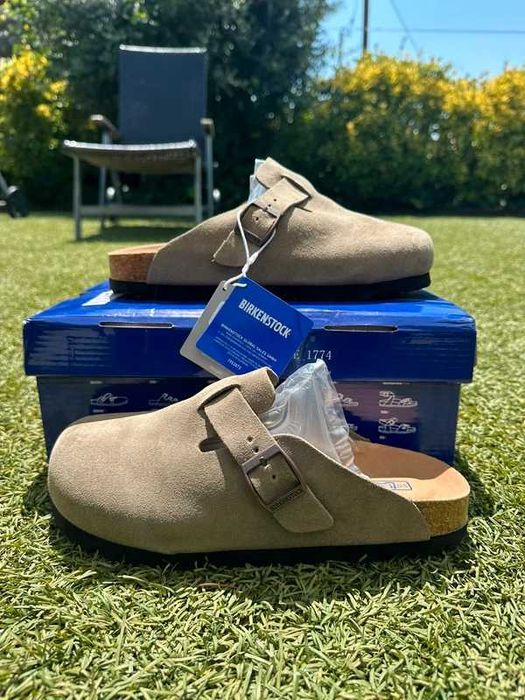 Oryginał BirkenstockBoston brown UnisexTrampki 38