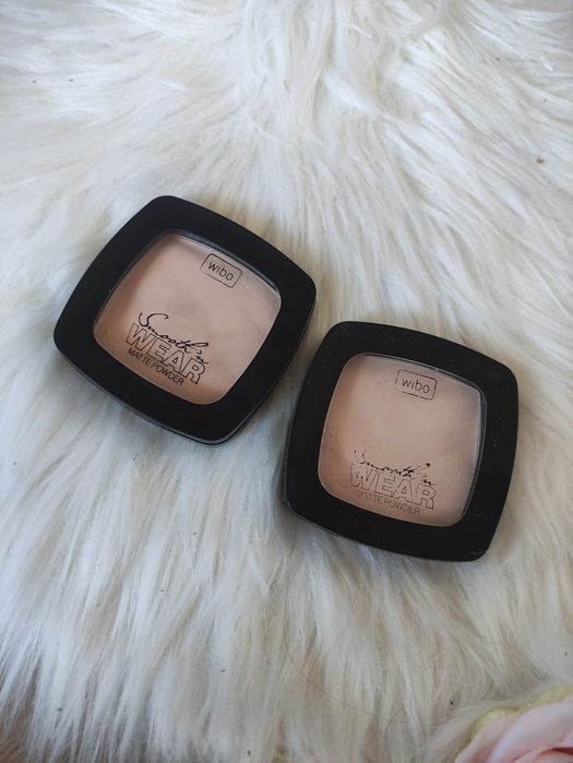 Zestaw 2 szt puder do twarzy matujący