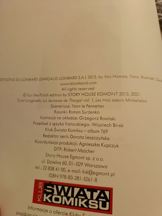 Trzy Siostry Minkelson Thorgal