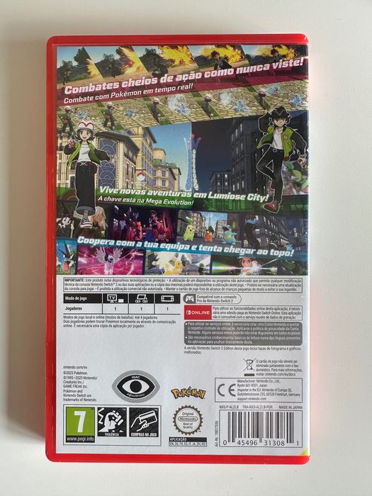 Vendo jogo Pokémon Legends: Z-A Switch 2