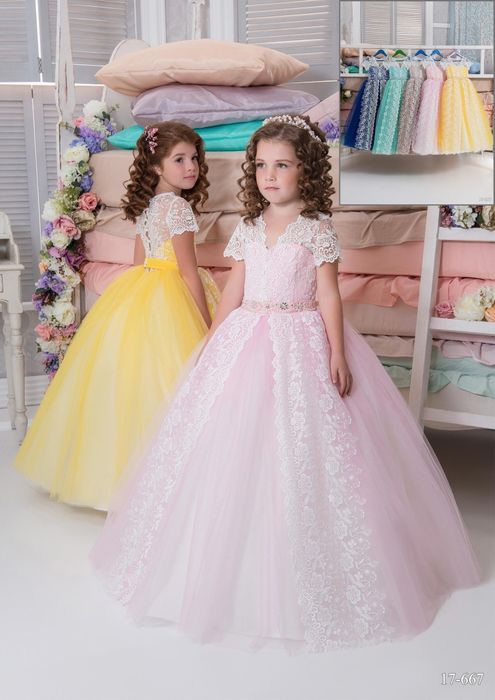 Дитяча святкова новорічна сукня