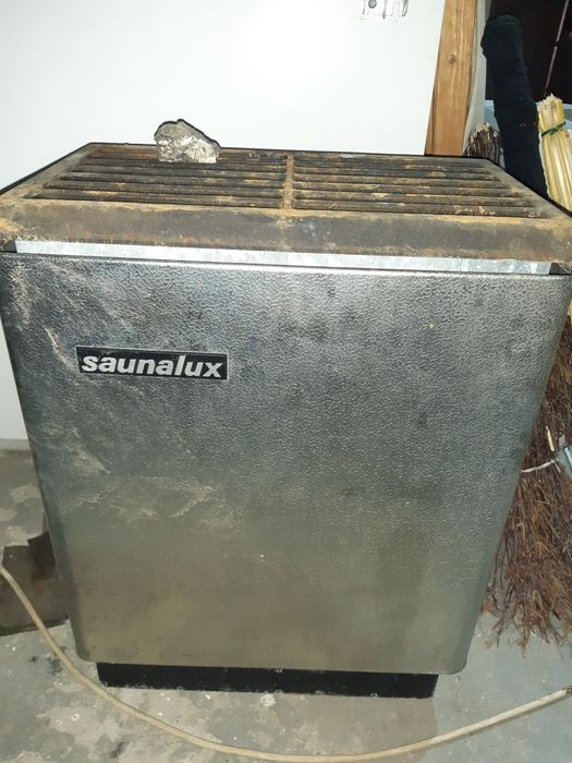 камін електричний в сауну