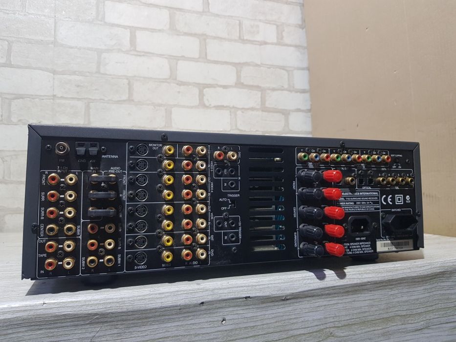 16 Кг! AV Стерео ресивер/підсилювач  NAD T752 2×100Вт б/у з Німеччин