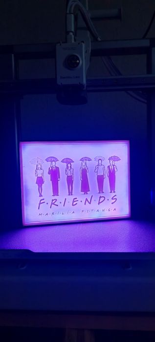 Luminária personalizada.