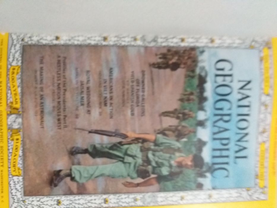 Coleção National Geographic 2 Volumes - Reviatas ano completo 1965