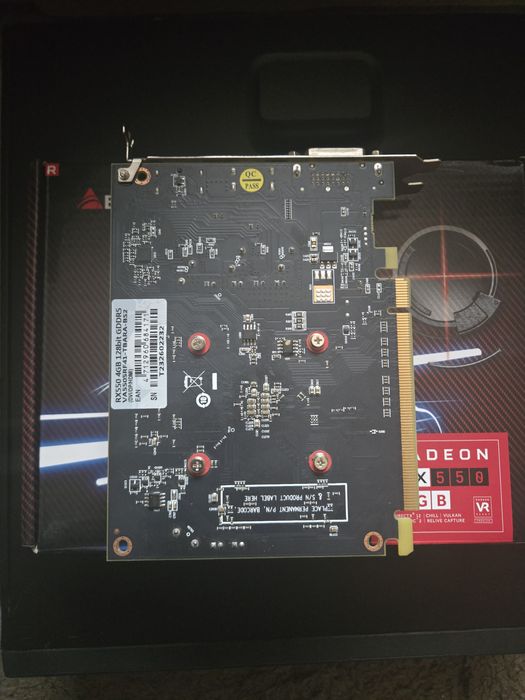 Відеокарта Radeon RX 550 4Gb