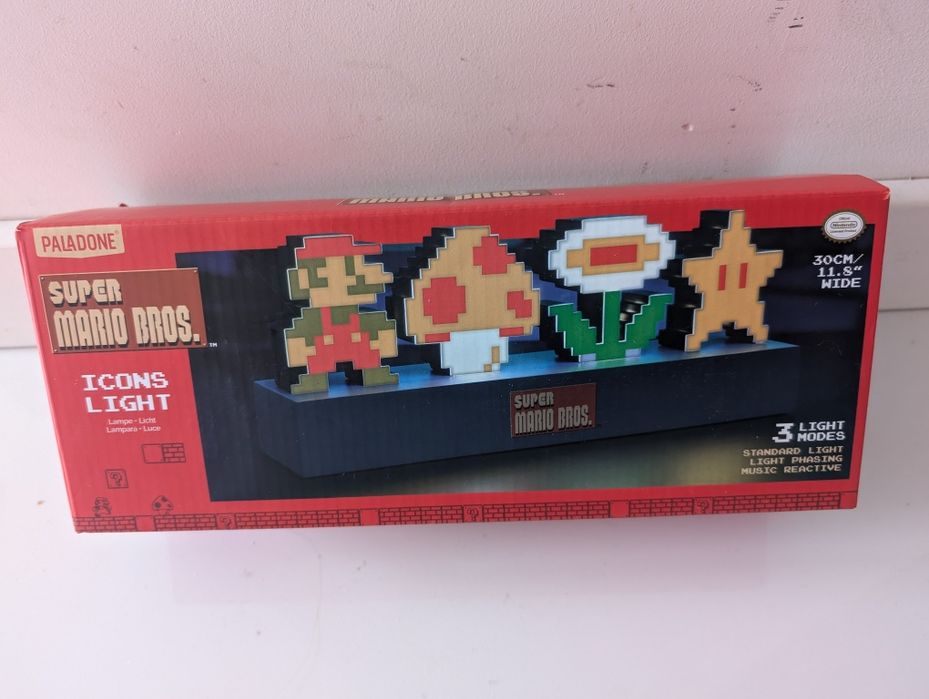 Lampka Super Mario Bros nowa