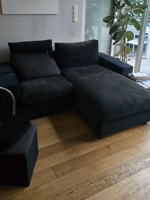 Sofa narożna IKEA VIMLE z szezlongiem i zagłówkiem