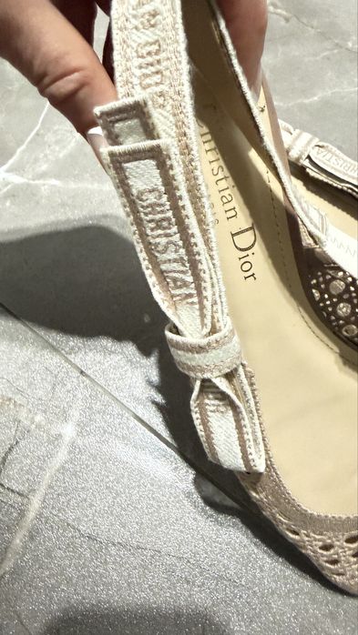 Летние открытые Балетки,сабо Dior 37-37.5