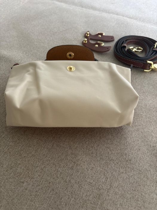 Bolsa Longchamp Le pliage bege