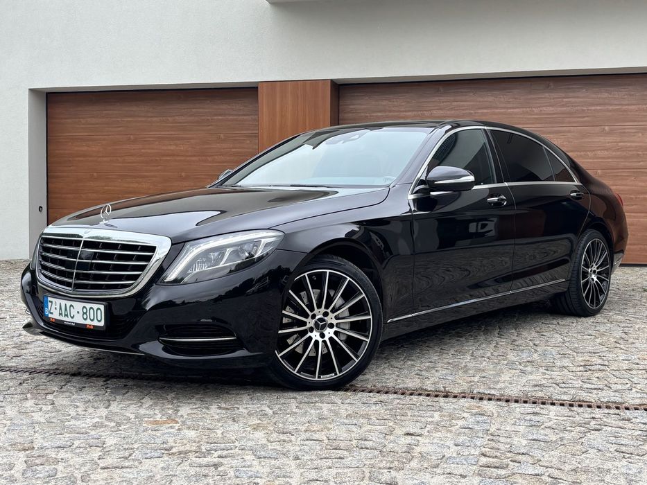 Mercedes-Benz Klasa S S350d 2016r 42TyśKm Long 9G-Tronic Pakiet Chauffeur Burmester Multibem