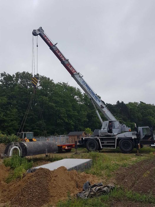 Usługa Dźwig Kościan i okolice 35Ton i HDS