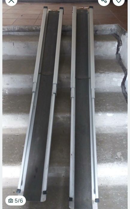 Рампа телескопічна. Алюмінієва, висувна, у хорошому стані, ТЕРМІНОВО!