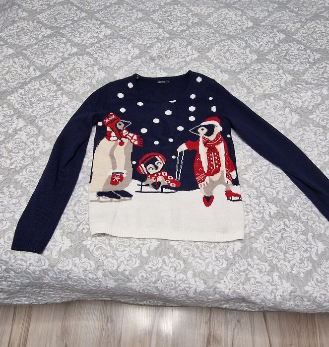 Sweterek sweter świąteczny rozm. S