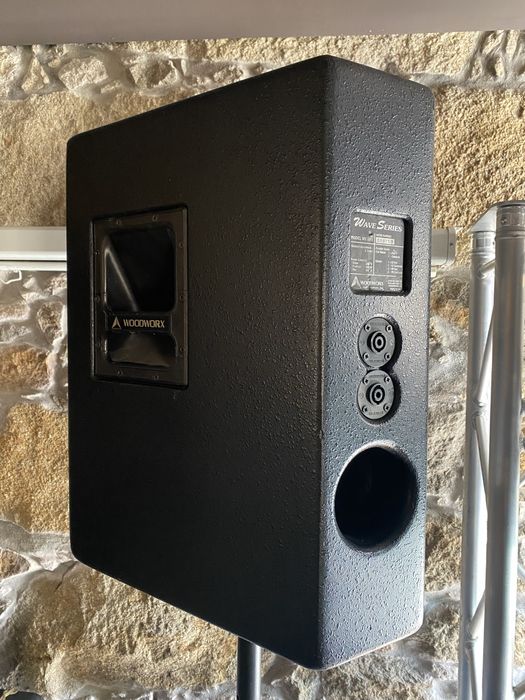 Colunas de som Woodworx