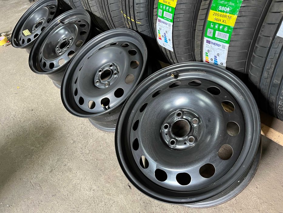 DD334 Оригінальні диски r16 5/100 6j et35 skoda tour vw golf4