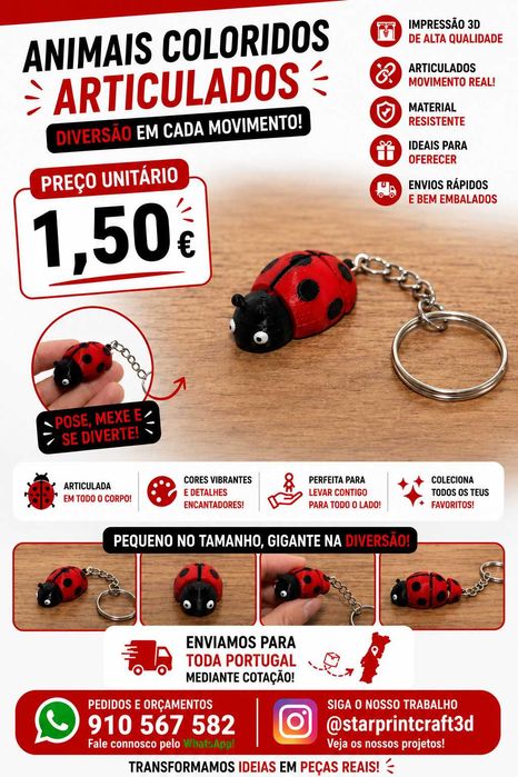Chaveiros para mochilas e bolsas escolares