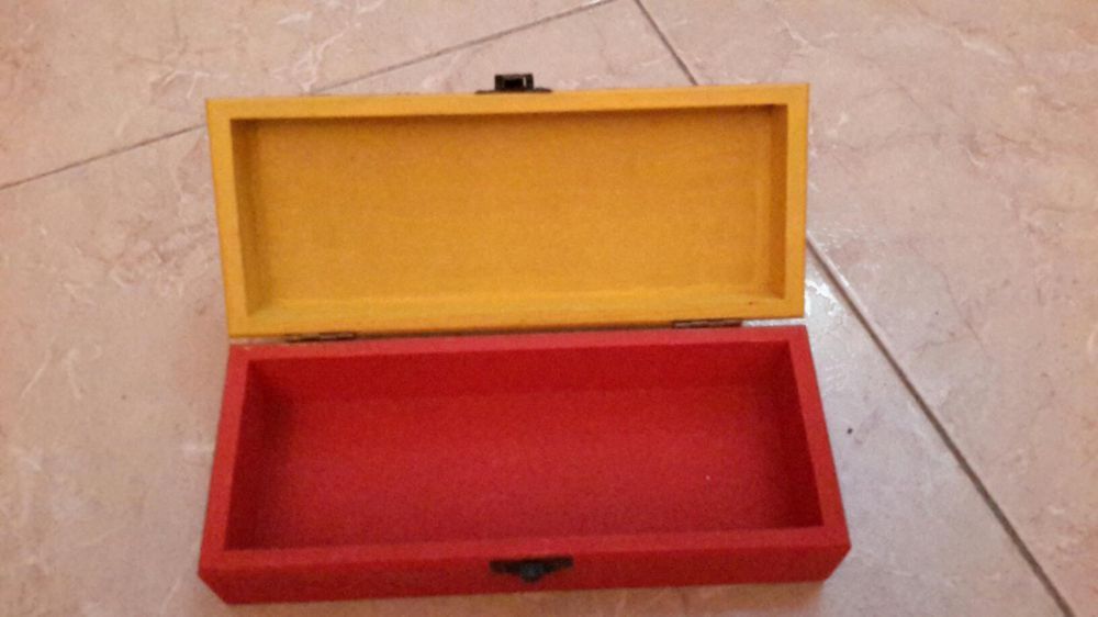 Caixa artesanato personalizada