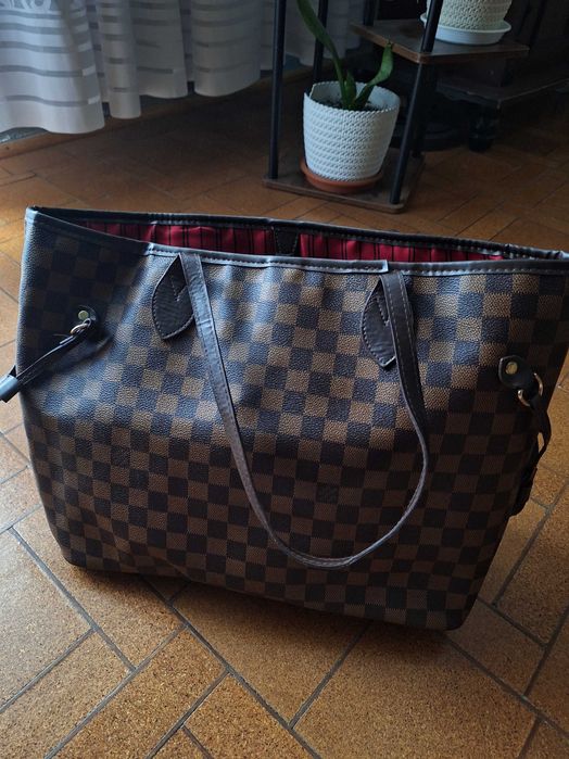 LV Torebka shopper neverfull MM klasyk  Louisa Vuittona