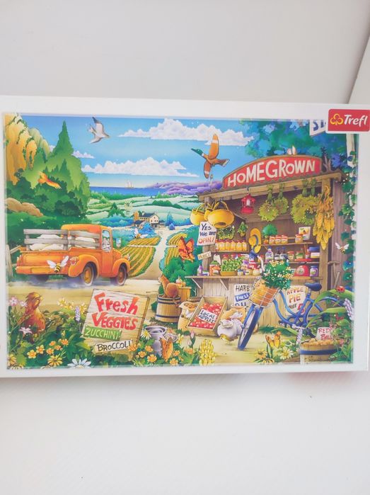 Puzzle 500 Trefl Poranek na wsi