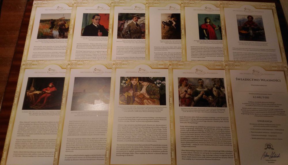 Kolekcja medali: Arcydzieła Malarstwa Polskiego