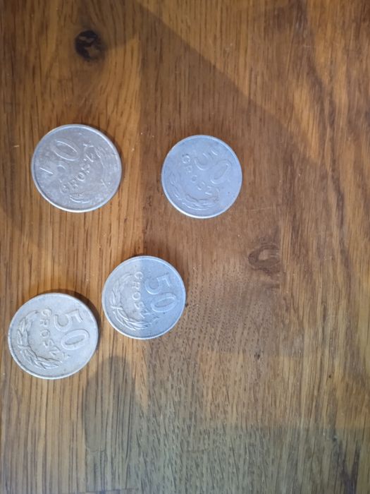 Monety 50groszy 10zlotych PRL 16sztuk