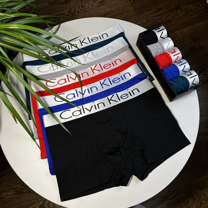 Чоловічі боксери Calvin Klein silver